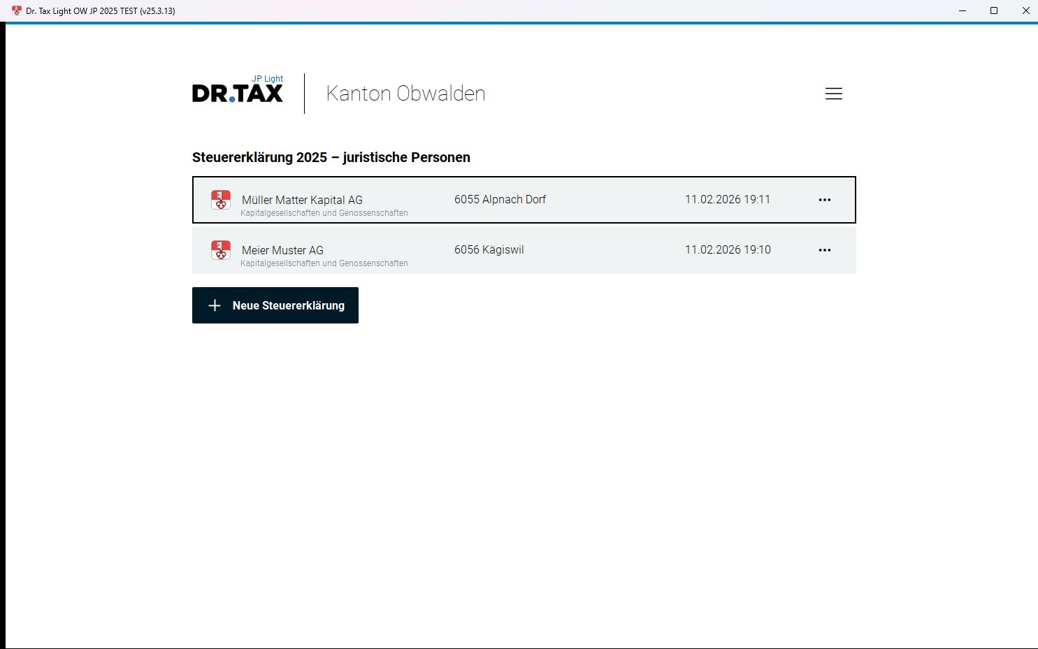 Übersichtliche Mandatsverwaltung